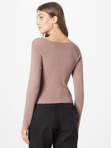 ABOUT YOU Sweater 'Ayla' in Brown