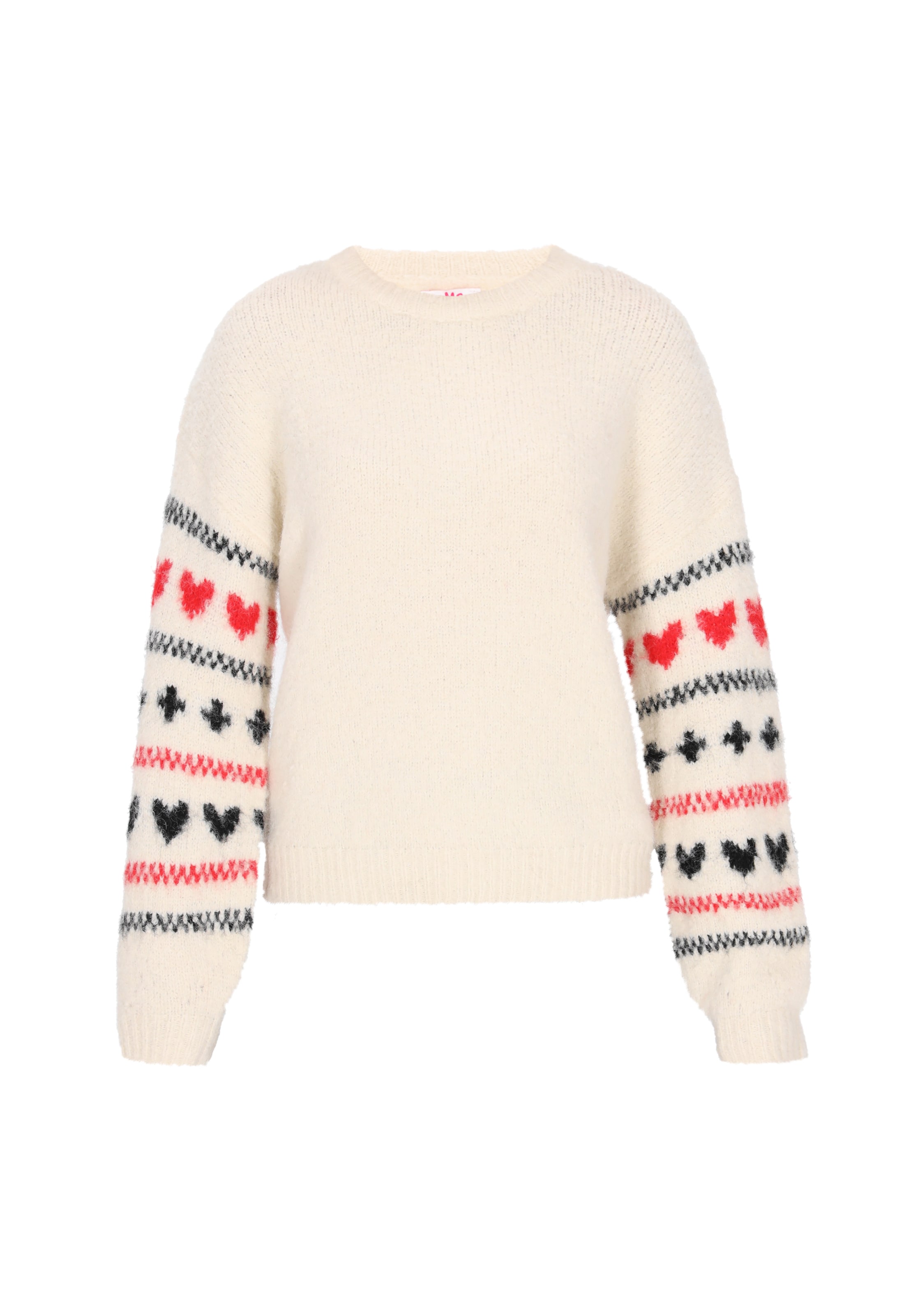 MYMO Sweater 'Young Fashion' in White: front