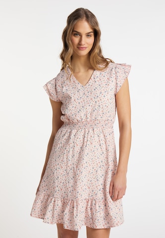 MYMO Summer Dress in Pink: front