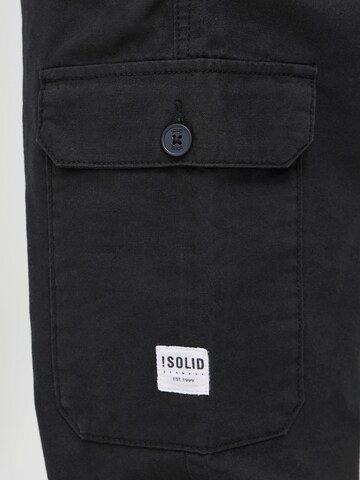 !Solid Regular Cargobroek 'CADIS' in Zwart