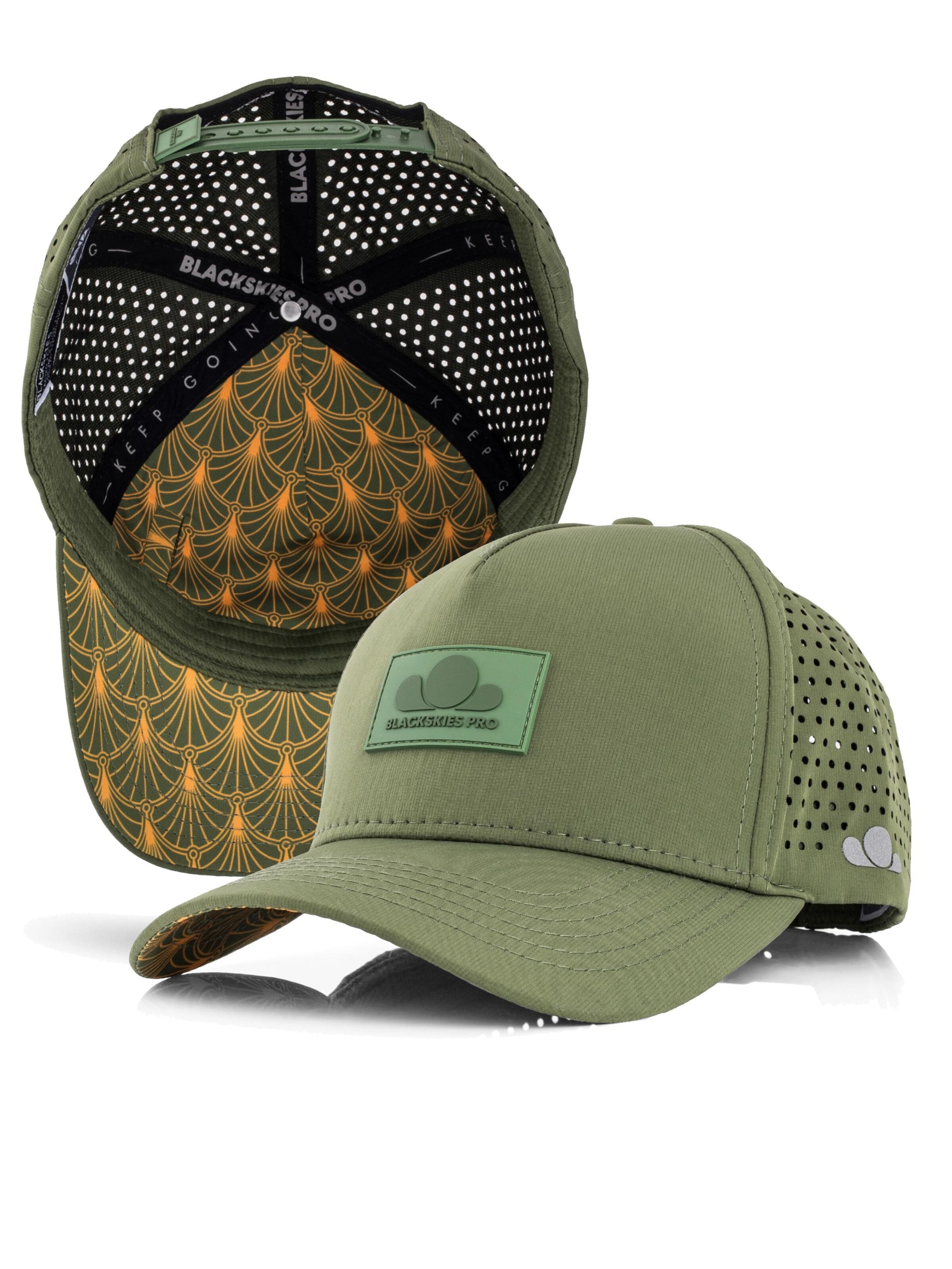 Blackskies Sportcap 'Pro Flow Sport Performance'‌‌‌‌‌‌‌ in Grün: Vorderseite