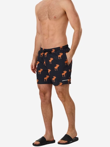 SWEDEMOUNT - Bermudas 'Forest' en negro