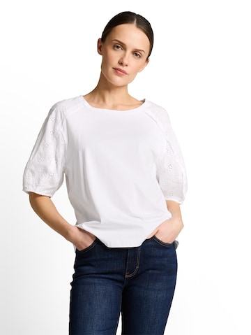 TOM TAILOR Shirt in White: front