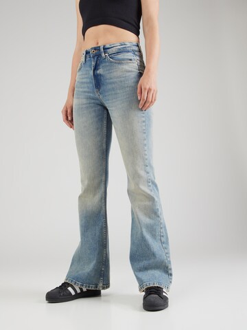 ONLY Flared Jeans 'POSH' in Blauw: voorkant