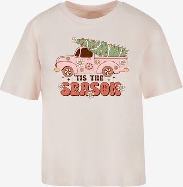 F4NT4STIC Shirt in Roze: voorkant