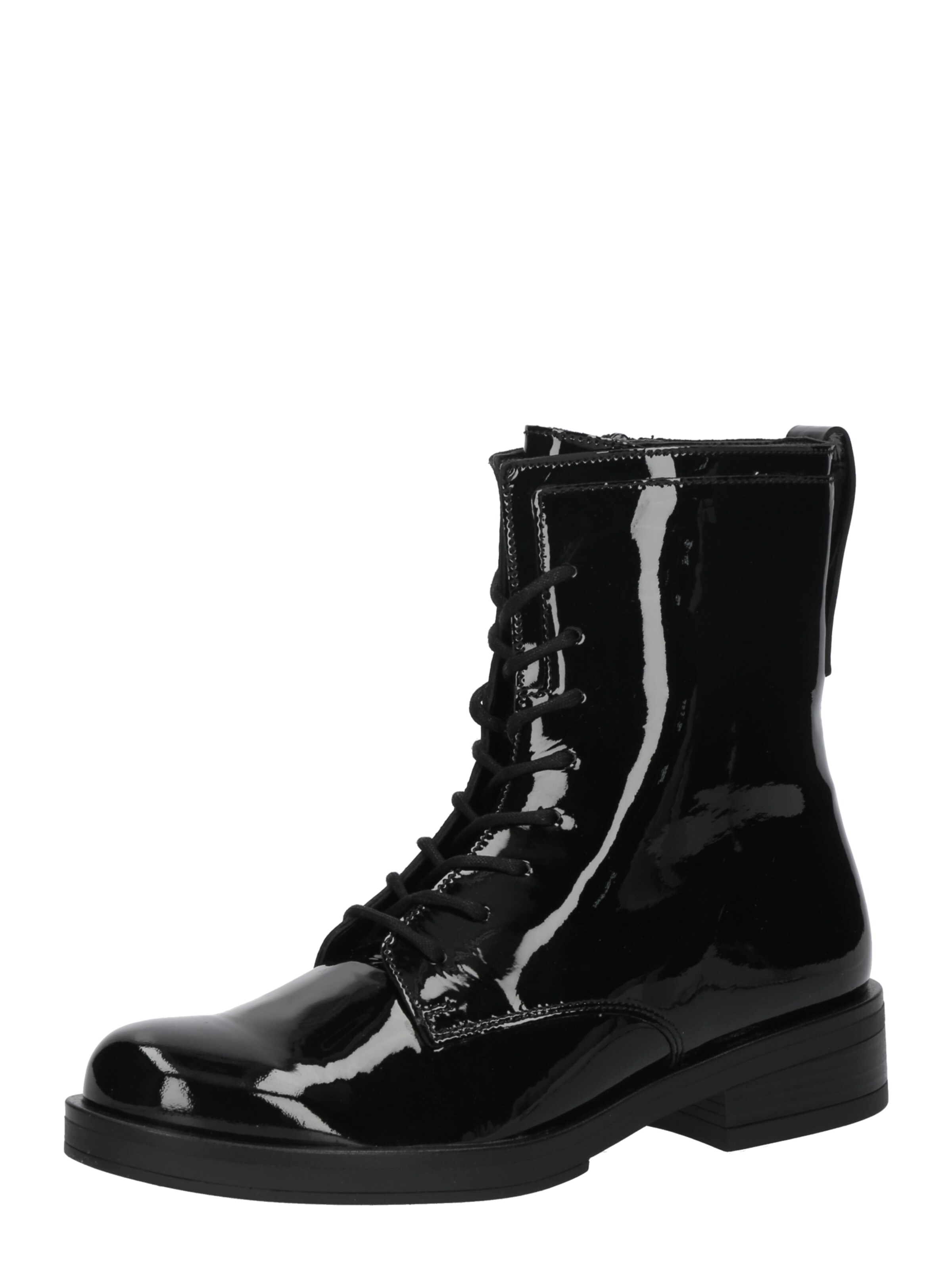 GABOR Schnürstiefelette in Schwarz: Vorderseite