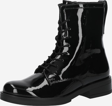 Bottines à lacets GABOR en noir : devant