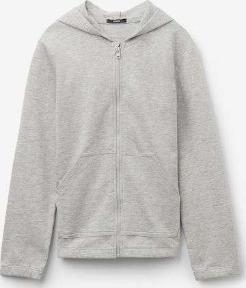 Tezenis Zip-Up Hoodie in Grey: front