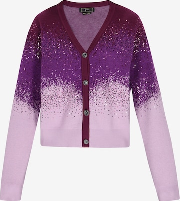 faina - Cárdigan en lila: frente