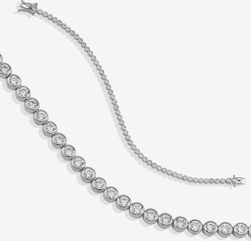 Bracelet Dkeniz en argent : devant