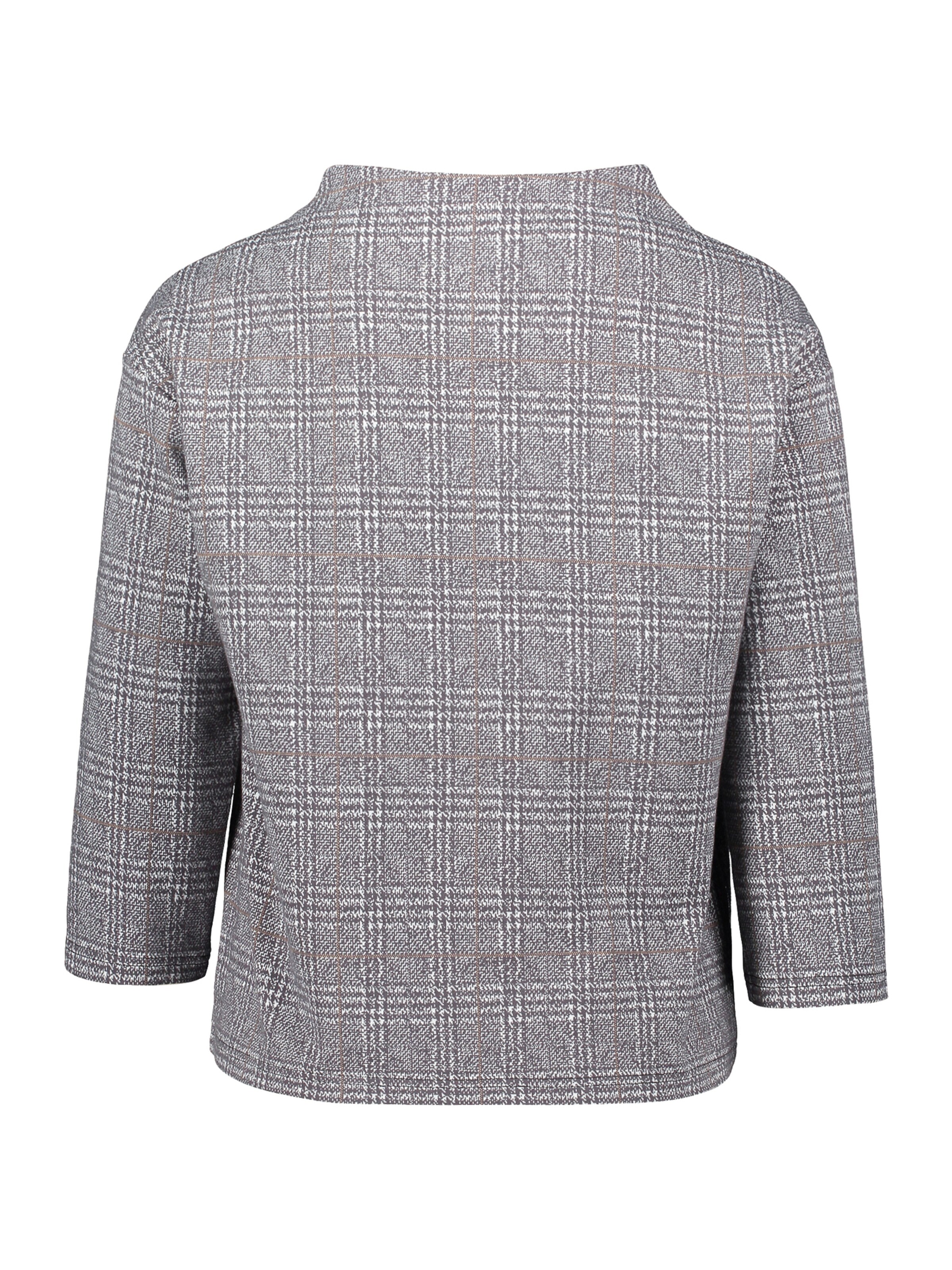 Betty Barclay Sweatshirt mit Kragen in Grau