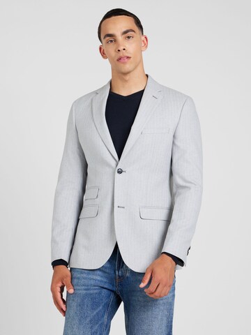 TOPMAN Regular Fit Sakko in Grau: Vorderseite