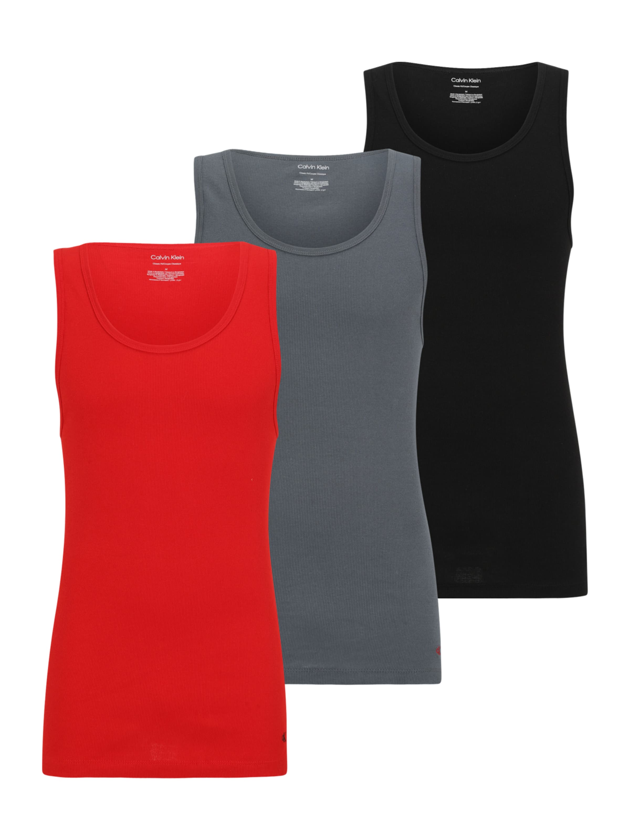 Calvin Klein Underwear Onderhemd in Grijs: voorkant