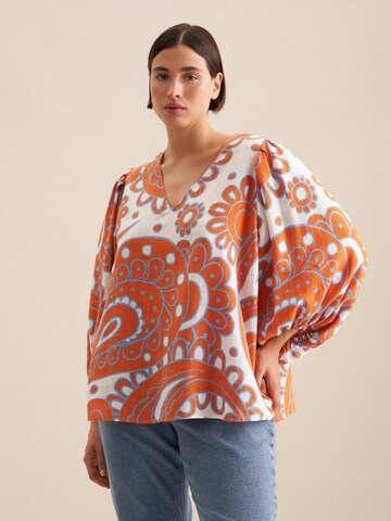 T-shirt 'Curvy' SEIDENSTICKER en orange
