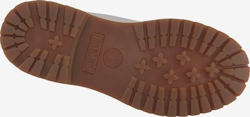 TIMBERLAND Šněrovací kozačky – šedá