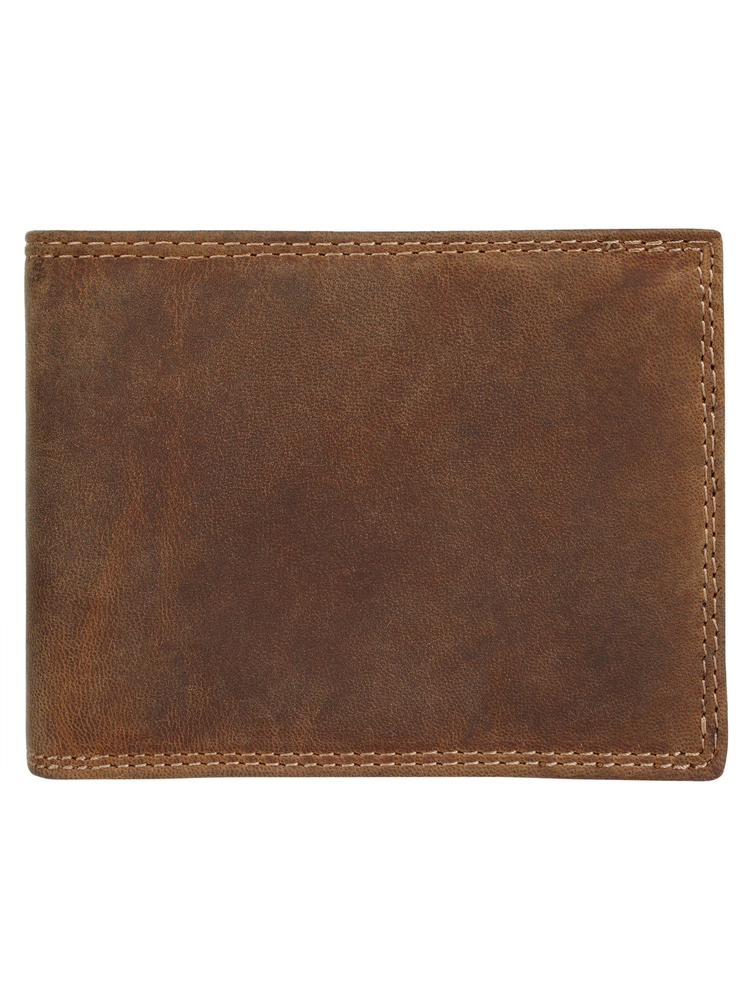 Bagan Wallet in Brown: front