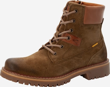 CAMEL ACTIVE Lace-Up Ankle Boots 'Park' in Brown: front