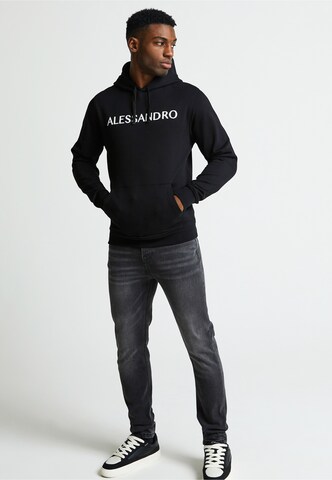 Felpa di Alessandro Zavetti in nero