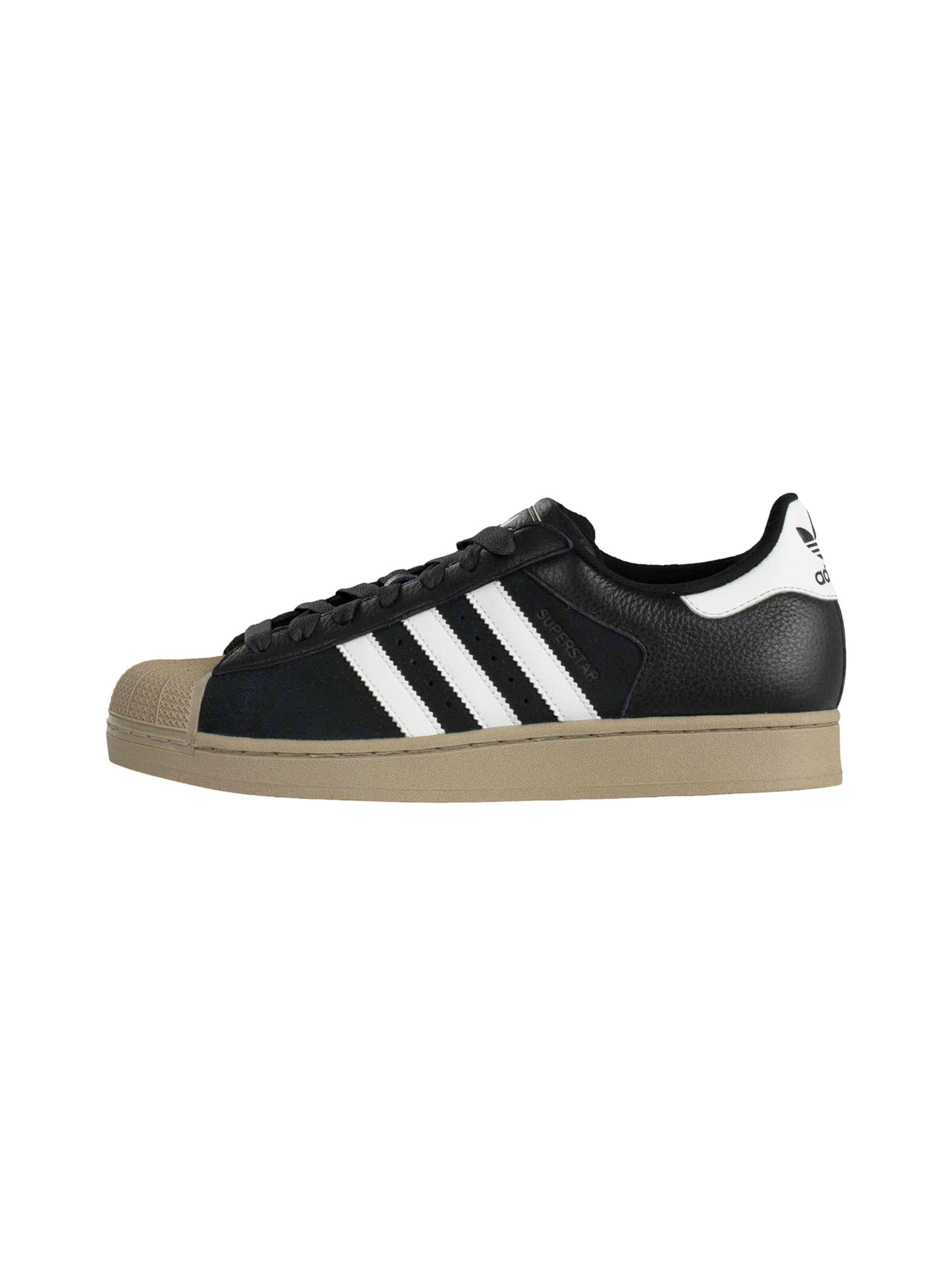 ADIDAS ORIGINALS - Sapatilhas baixas 'SUPERSTAR II' em preto: frente