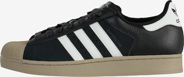 ADIDAS ORIGINALS - Sapatilhas baixas 'SUPERSTAR II' em preto: frente