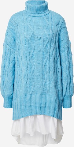 River Island Knitted dress 'GIGI' in Blue: front