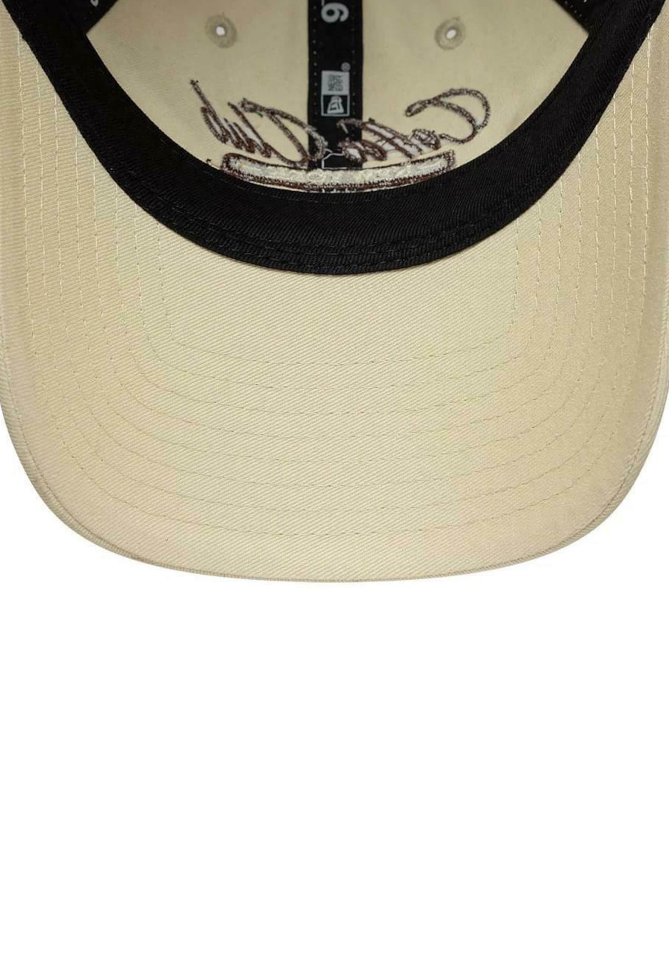NEW ERA - Gorra 'CAFE SLOGAN  9TWENTY' en beige