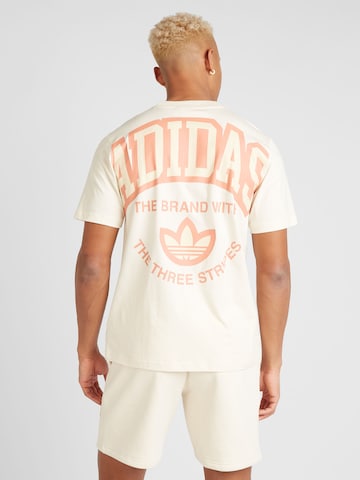 T-Shirt 'VRCT' ADIDAS ORIGINALS en blanc : devant