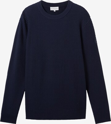 TOM TAILOR Sweater in Blue: front