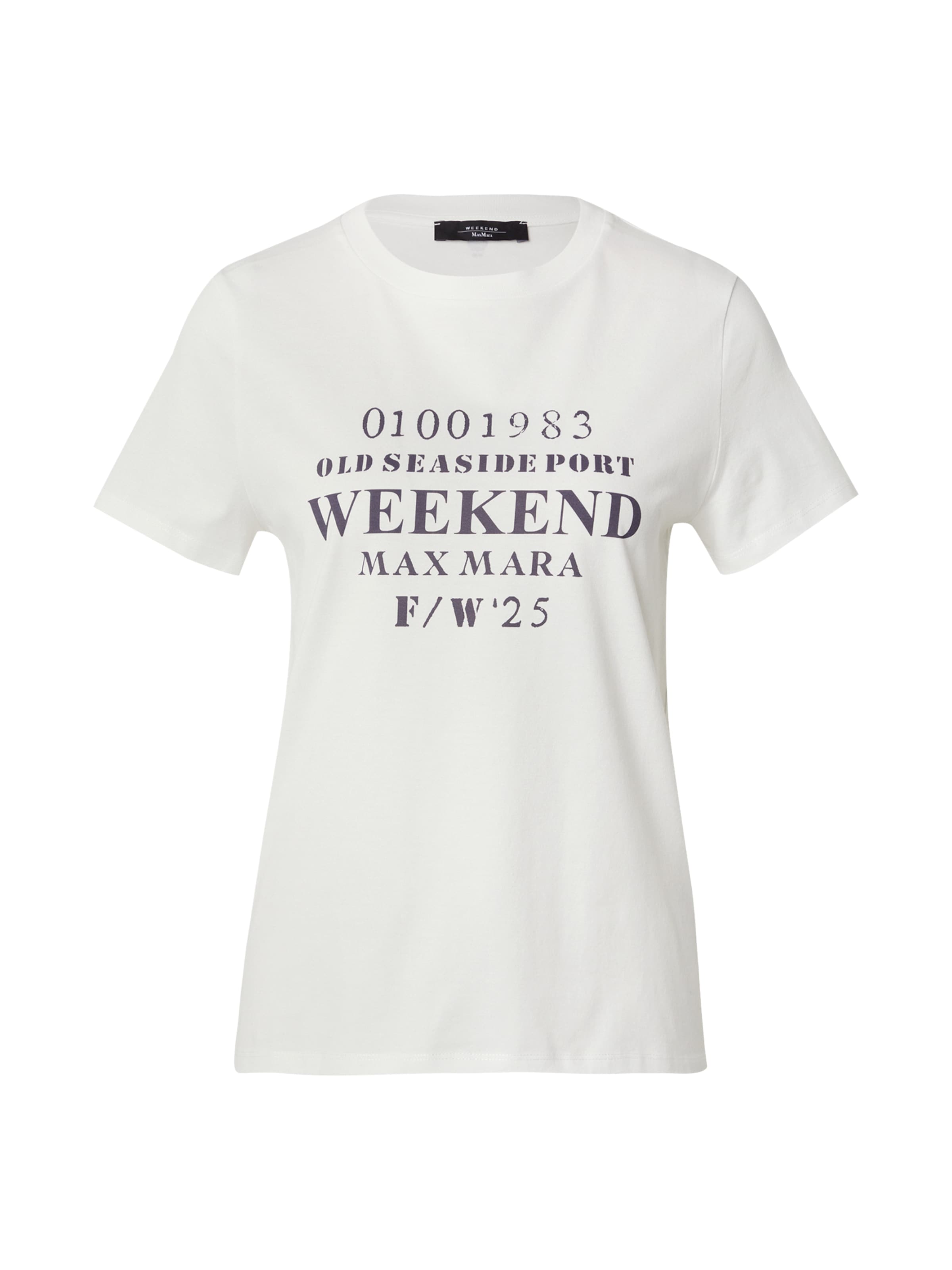 Weekend Max Mara Футболка &#x27;GUGLIA&#x27; в Белый: спереди