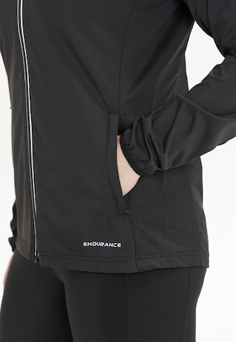 ENDURANCE Athletic Jacket 'Ginar' in Black