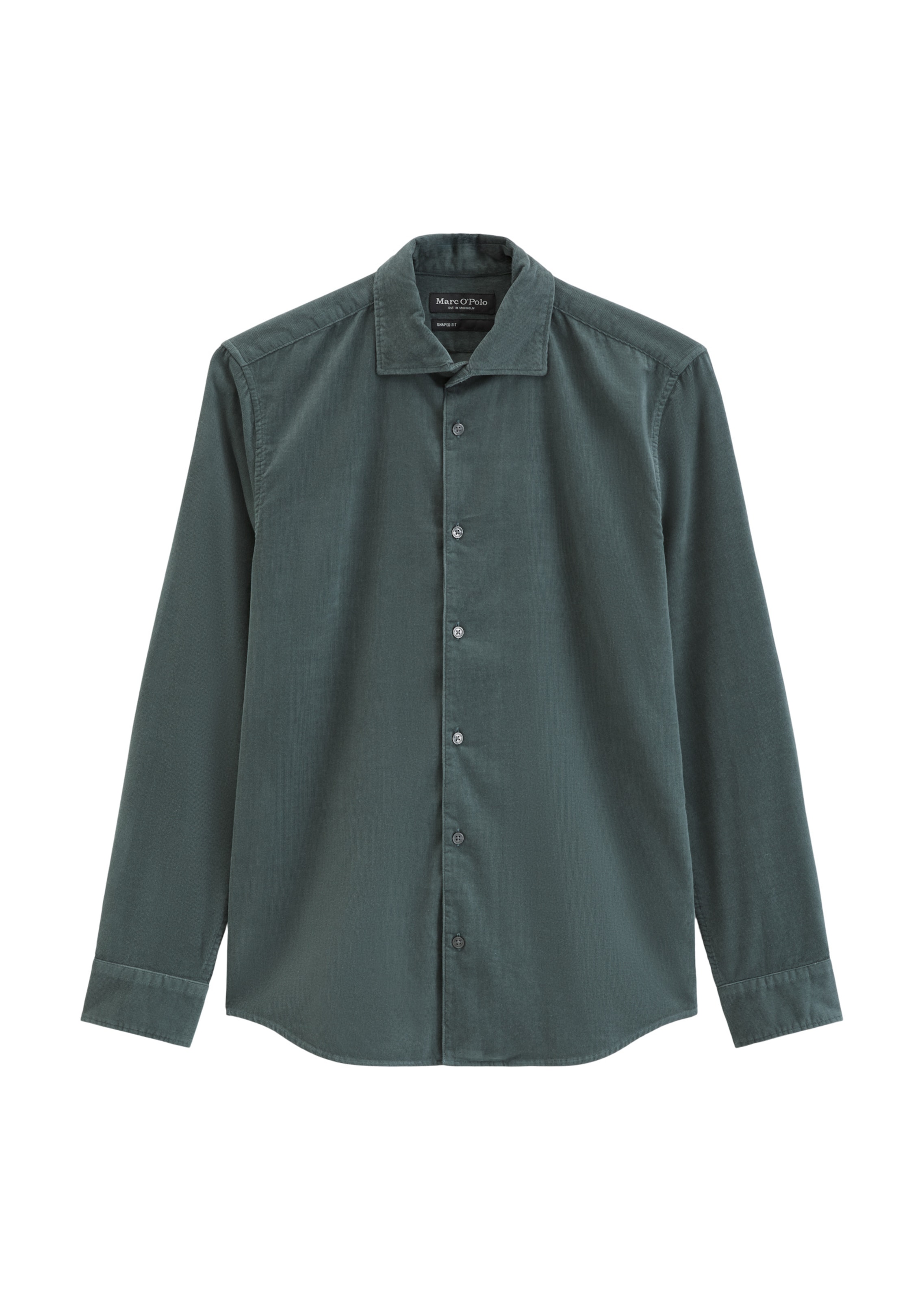 Marc O'Polo Regular fit Button Up Shirt in Green: front