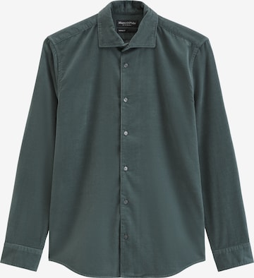 Marc O'Polo Regular Fit Hemd in Grün: Vorderseite