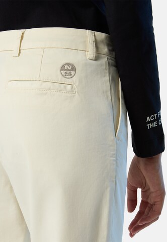 Regular Pantalon chino North Sails en blanc