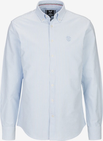 19V69 ITALIARegular Fit Poslovna košulja 'Rocco' - plava boja: prednji dio