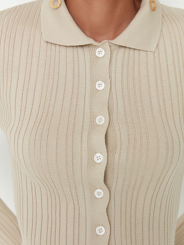Trendyol Knit cardigan in Beige