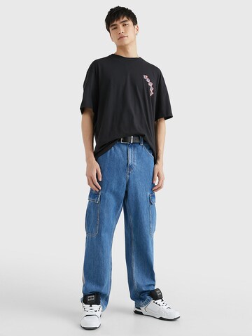 Tommy Jeans قميص بلون أسود