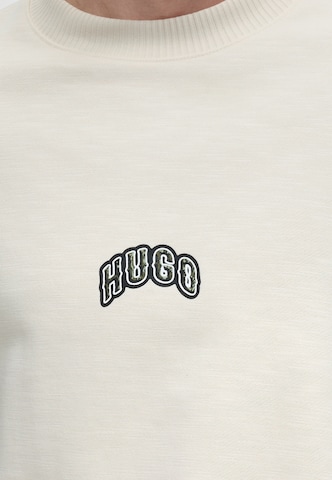 HUGO Tričko 'Nedrick' - Biela
