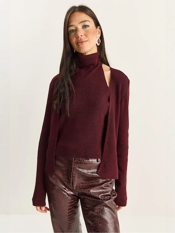 Bianco Lucci - Blusa 'Blusen' em vermelho