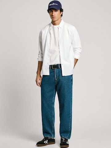 Pepe Jeans Regular fit Overhemd 'Mallon' in Wit