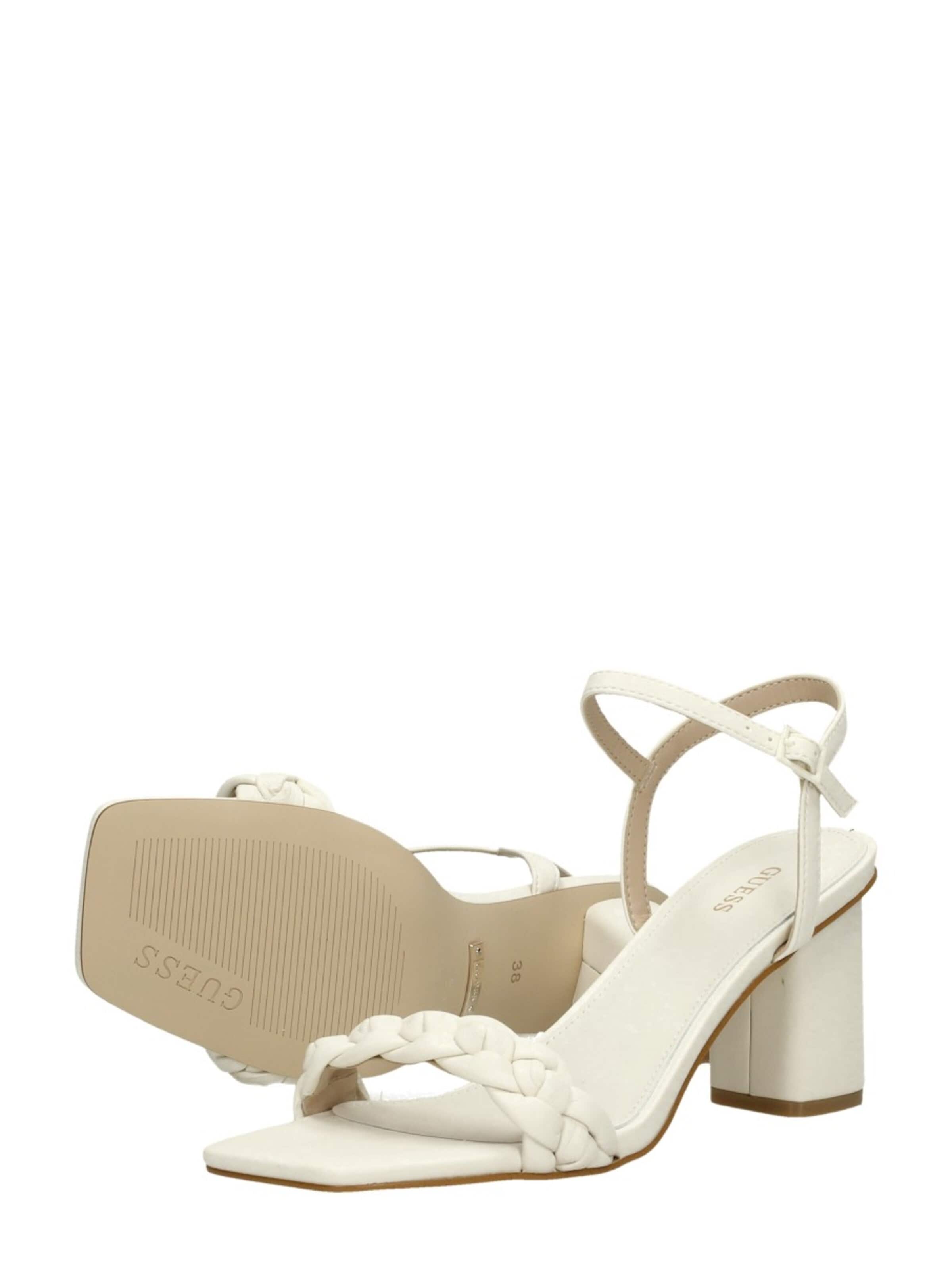Sandales 'Cadhna' GUESS en blanc