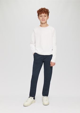 s.Oliver Slim fit Trousers in Blue: front