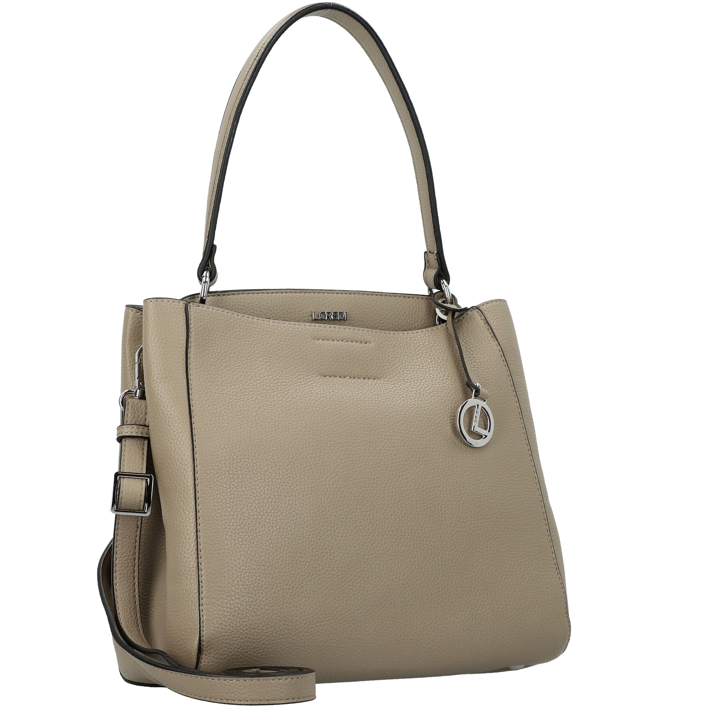Frauen Taschen & Rucksäcke L.CREDI Handtasche 'Fabienne' in Beige - SC46406 Frauen Taschen & Rucksäcke L.CREDI Handtasche 'Fabienne' in Beige - SC46406