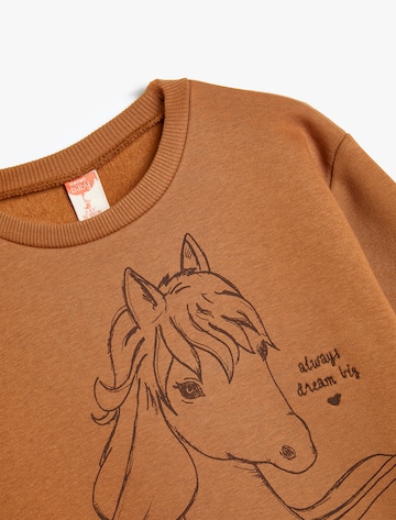 Koton Sweatshirt in Braun