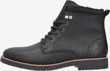 Rieker - Botas con cordones en negro