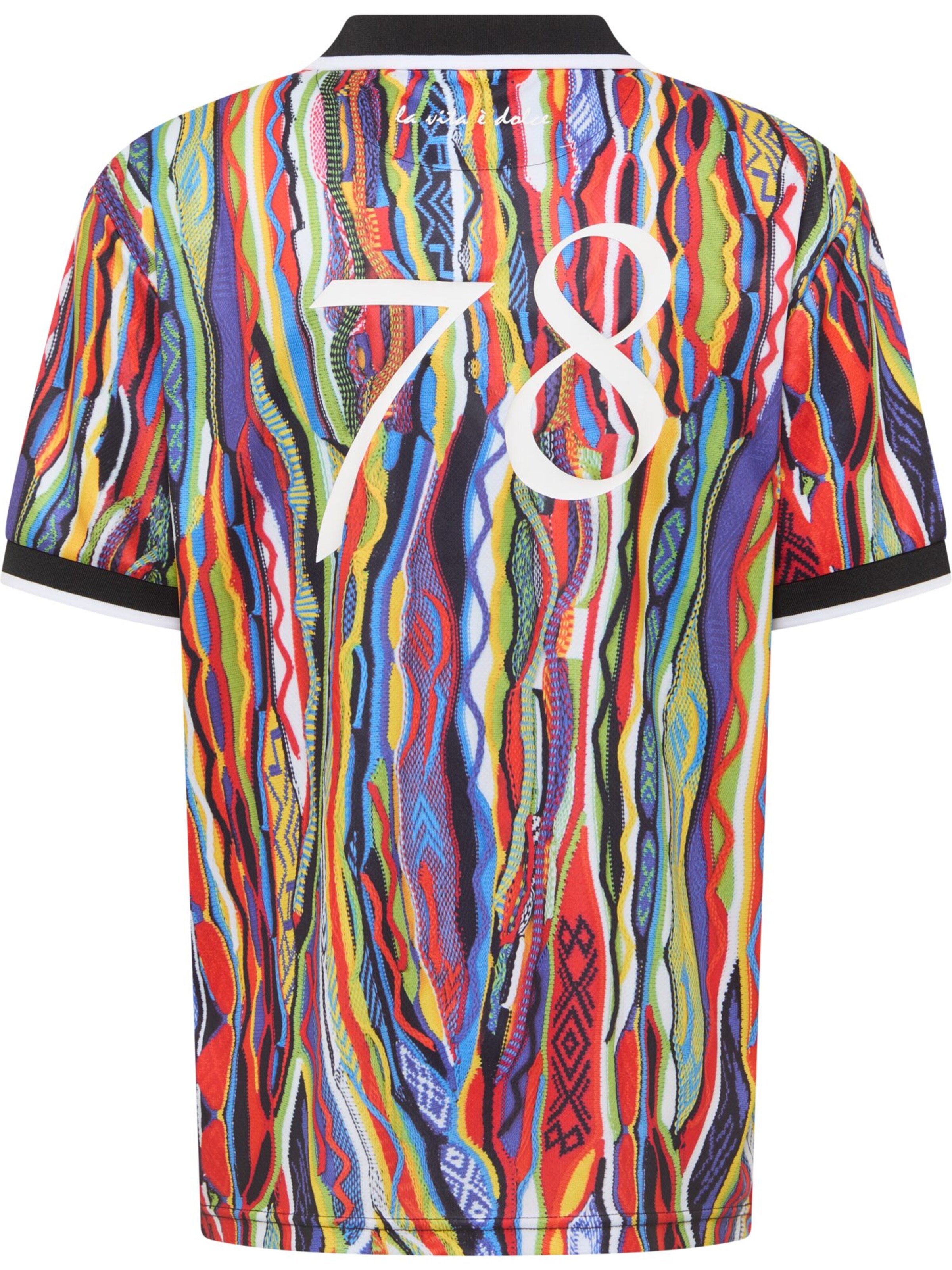 Carlo Colucci T-Shirt 'Feichter' in Mischfarben