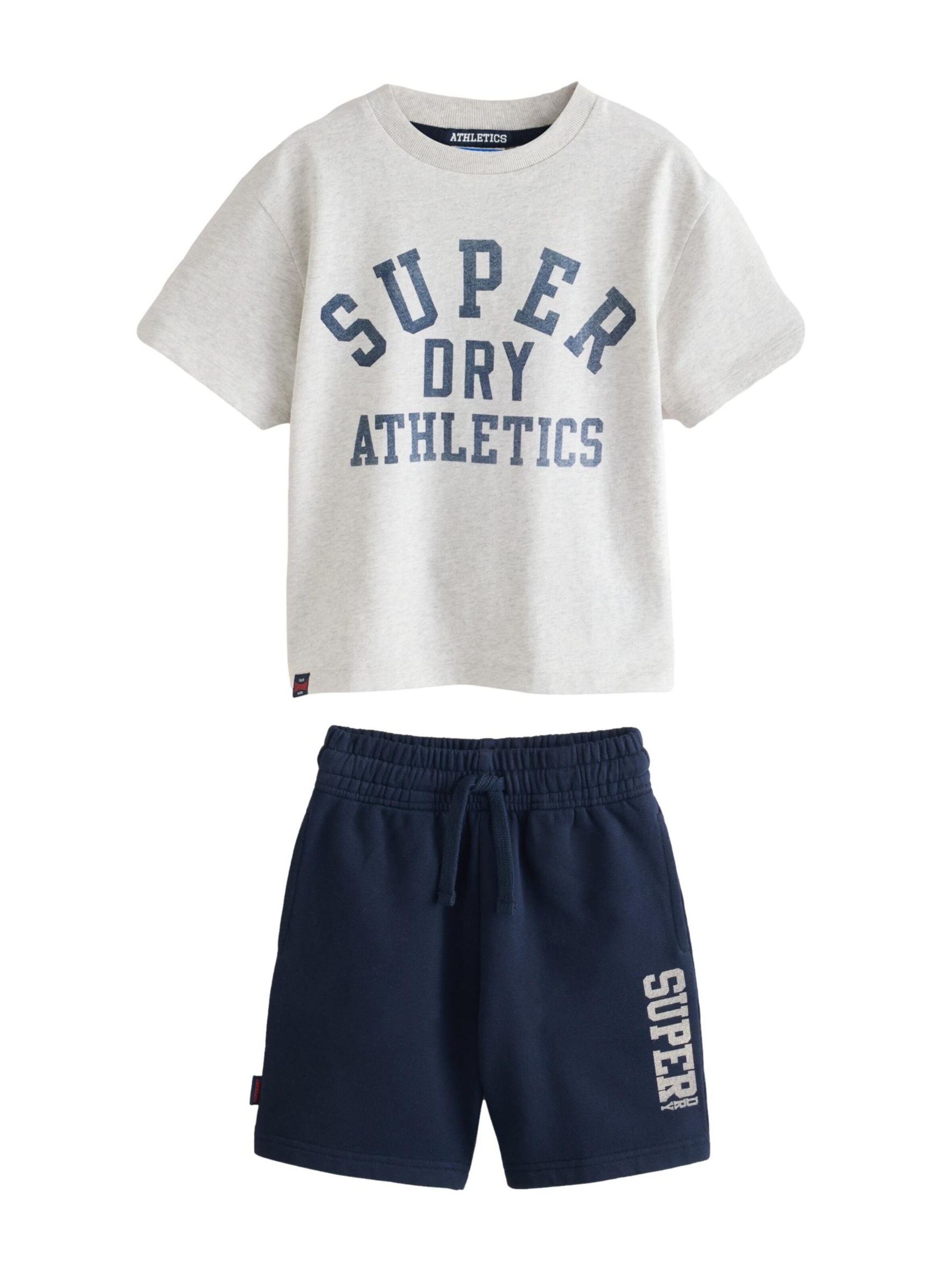 Superdry & Co Set in Grey: front