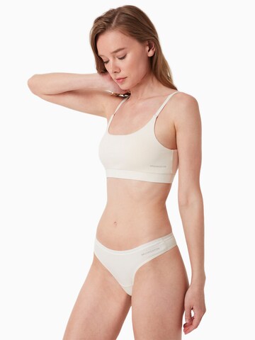 Organication Bustier Underwear in Weiß