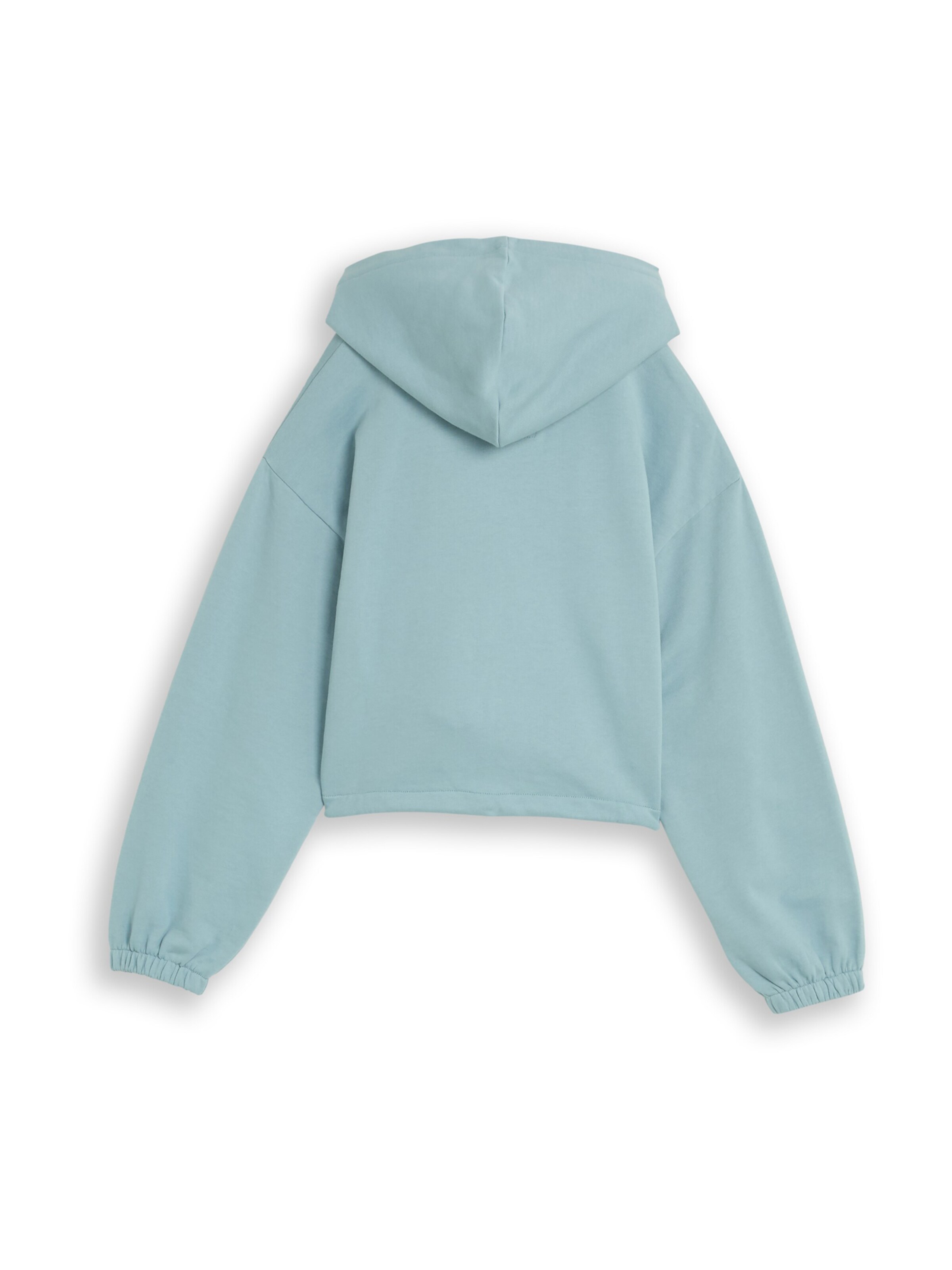 TOM TAILOR Sweatjacke in Grün