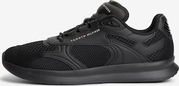 juoda TOMMY HILFIGER Sportbačiai be auliuko: priekis