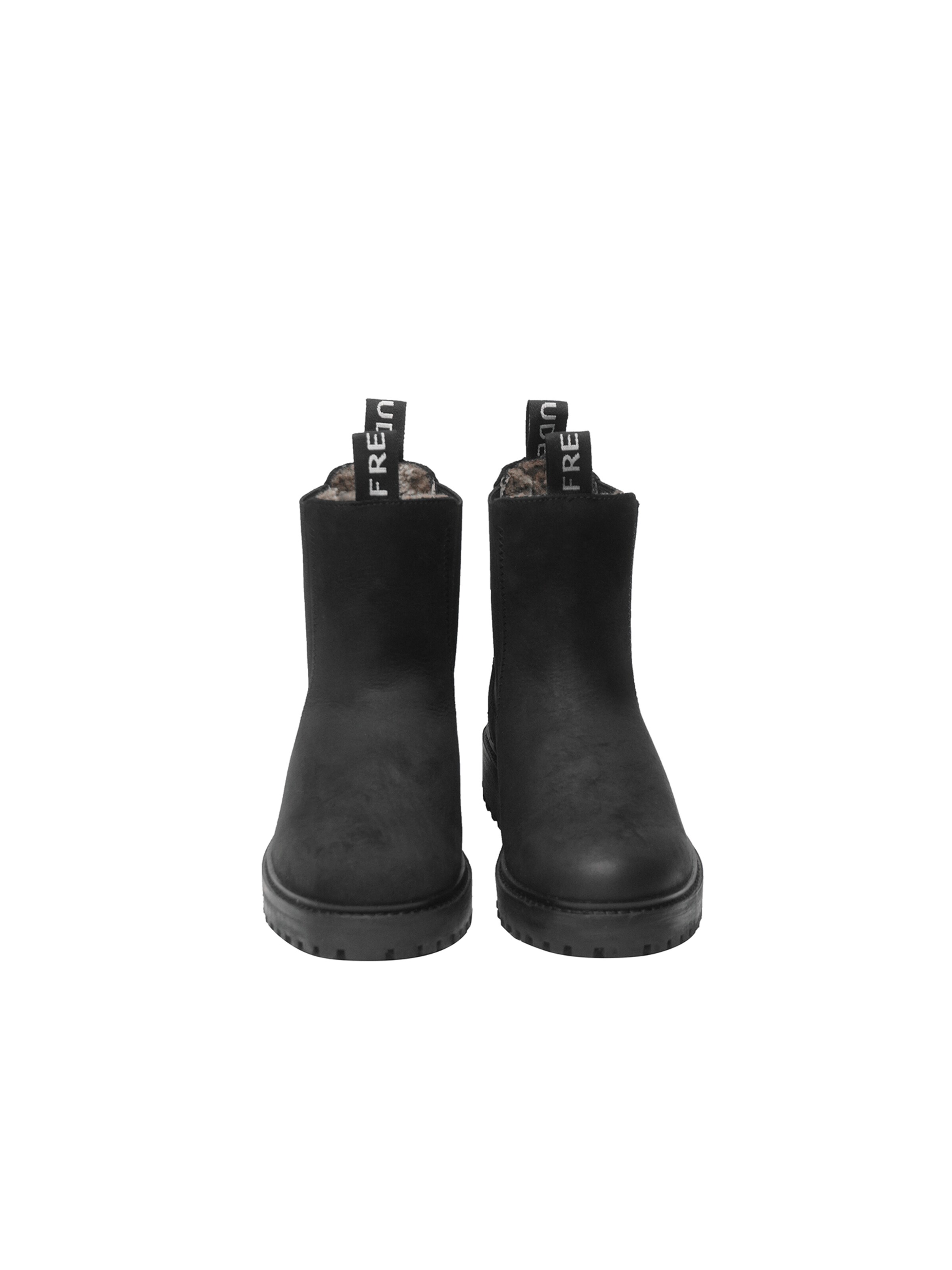 FREUDE Chelsea Boot 'Boa' in Schwarz